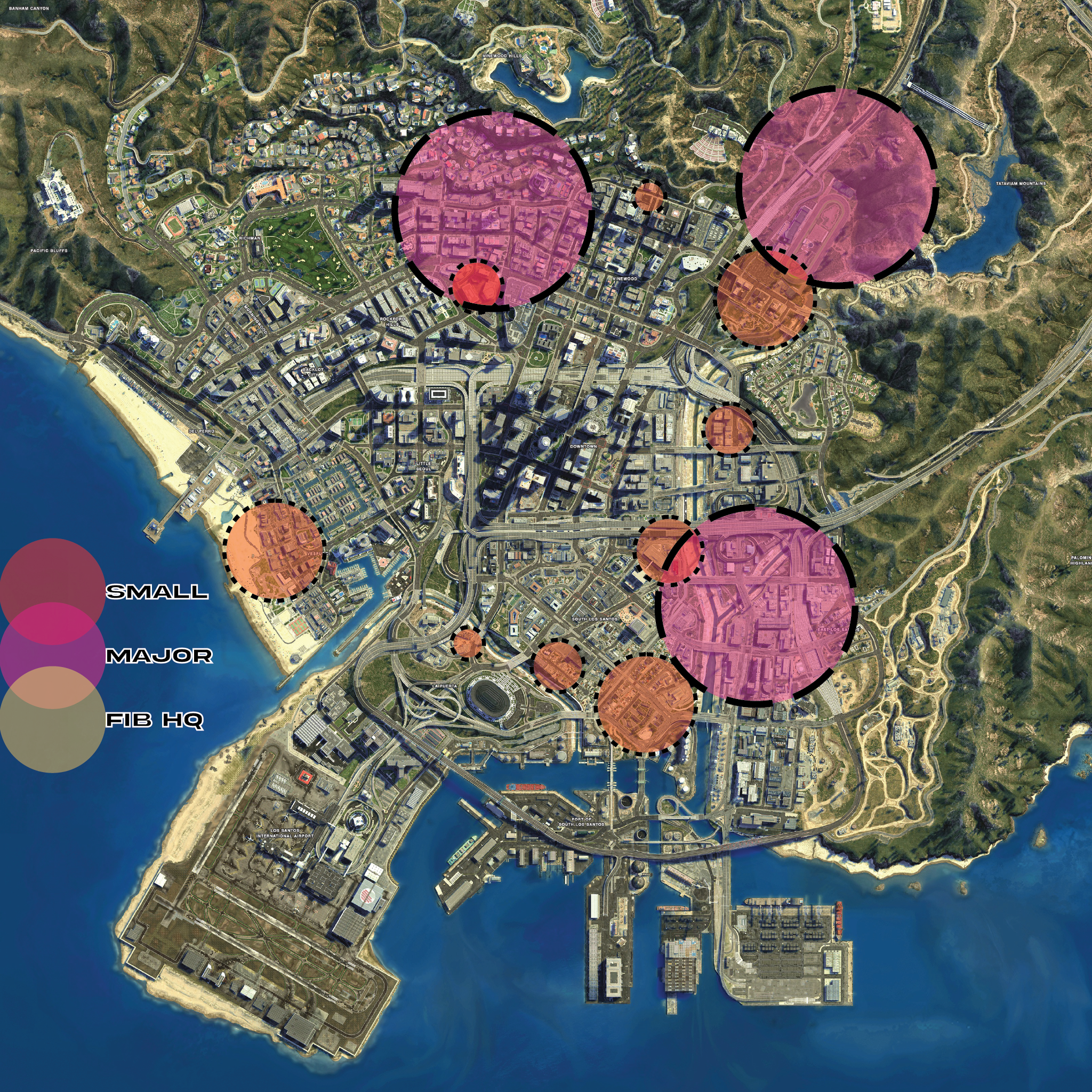 Intercepted map schematic - source A